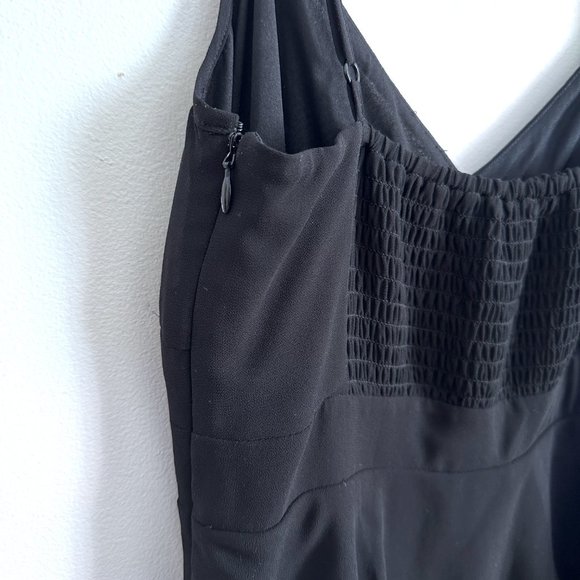 Esprit Collection Black Lined 100% polyester Layered Dress - US 2 - Picture 7 of 10